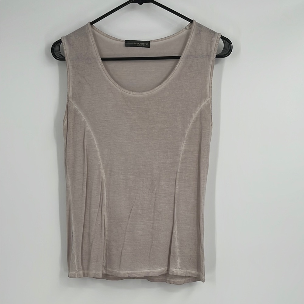Paquito Lavender Sleeveless Top Size Large